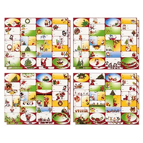 Öntapadós ajándék kísérő , 30db / ív, 2 ív/csomag