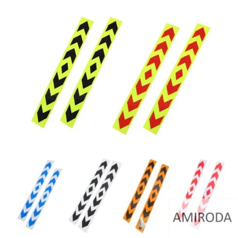 Matrica, fényvisszaverős, 2db / csomag, 5 x 40cm , többféle színben