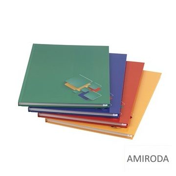 EDUCA A4-es kemény fedeles füzet, kockás, 192 lapos