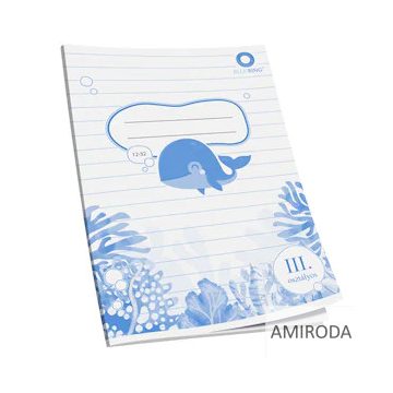 Vonalas füzet , 32lapos, 12-32, III.osztályos