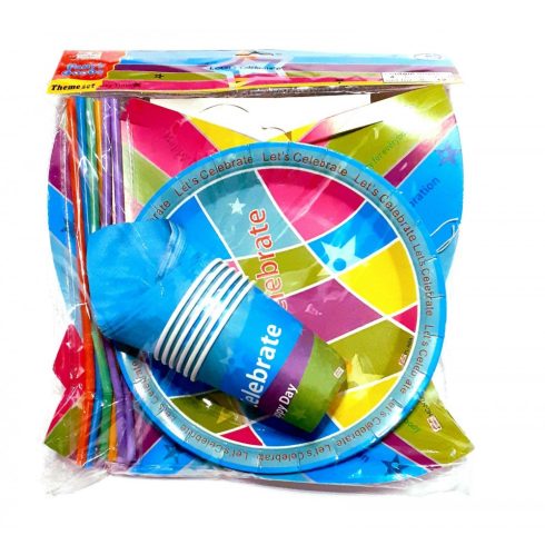 Szülinapi 6db-os "ALL-IN "Party szett 