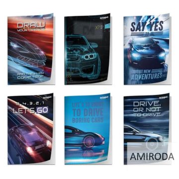 OCTOPUS A5 füzet, vonalas, 52lapos, matt + UV lakk borító