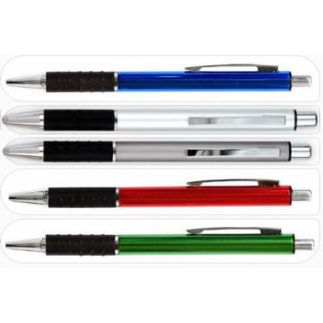   Golyóstoll, fém tolltest, vonalvastagság: 0.7mm, írás színe: kék