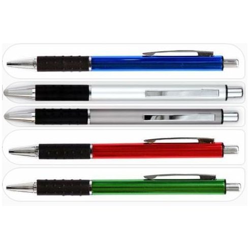 Golyóstoll, fém tolltest, vonalvastagság: 0.7mm, írás színe: kék