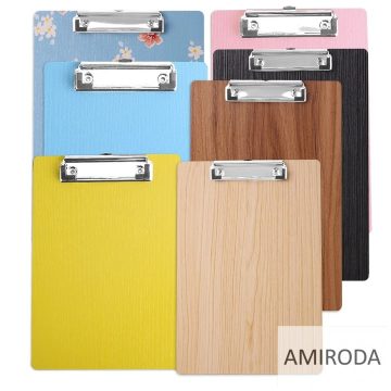   A/5 felírótábla , fa hatású mintázattal, különféle színekben