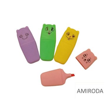 Szövegkiemelő készlet, 4db/tasak 