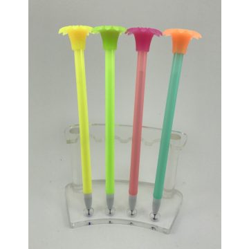 Zselés toll, 0.5mm, ”VIRÁG"