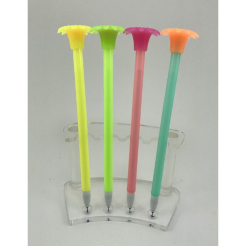 Zselés toll, 0.5mm, ”VIRÁG"