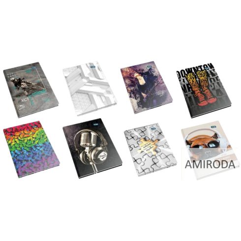 EDUCA butikkönyv, A5, kemény fedeles, kockás, 96 lapos