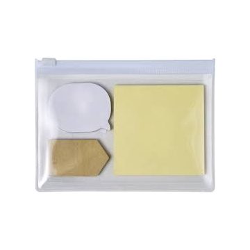 Öntapadós jegyzettömb készlet tasakban