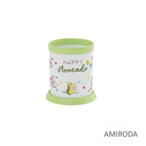 ICO Írószertartó , mintás, többféle mintával:  avokádó, black &White, military,rózsa