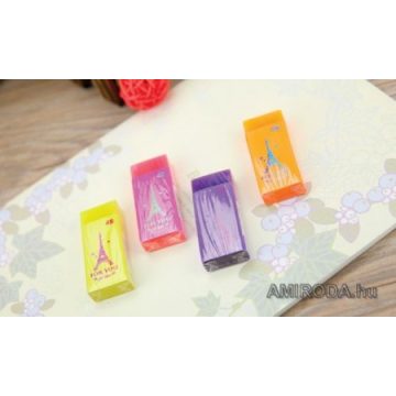AIHAO áttetsző színes radír "PARIS"  - kifutó