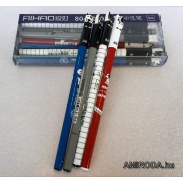   AIHAO zselés toll, vonalvastagság: 0.35mm, írás színe: kék, "DOG SERIES"