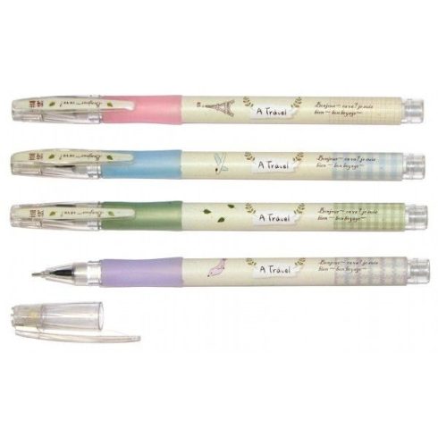 AIHAO zseléstoll, kupakos, 0.5mm,írás színe fekete