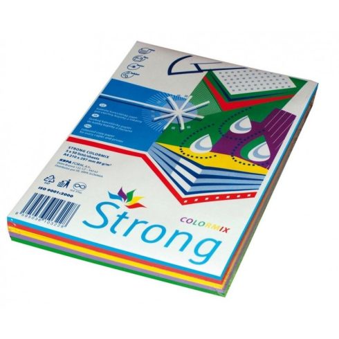 A4 színes fénymásolópapír csomag (100ív/csomag), 80g