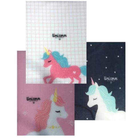 A4 bemutatómappa, 40 lapos, „UNICORN”