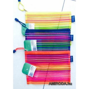 CHANYI A5 textil irattasak, mintás, cipzáras