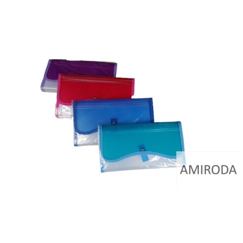 CHANYI csekktartó, 13 zsebes, necces hátsó zsebbel