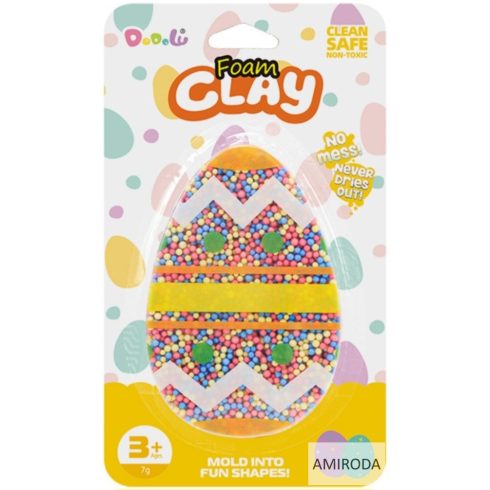 Habgyurma, húsvéti minták-  színes tojás