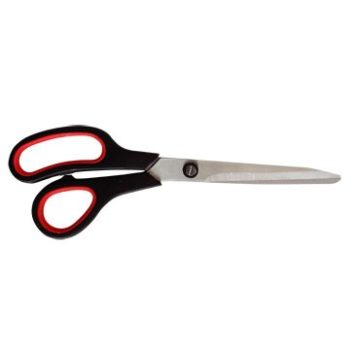   Olló, 22cm, rozsdamentes acél penge, gumírozott fogórész