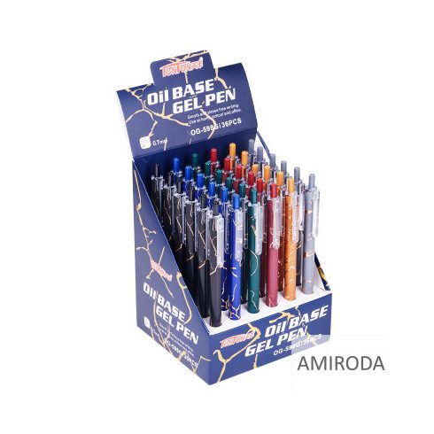 TENFON oil base pen,vonalvastagság: 0.7mm, írás színe: kék, 