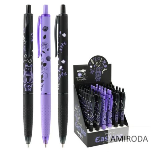 TENFON oil base pen,vonalvastagság: 0.7mm, írás színe: kék, "EASY LIFE" 