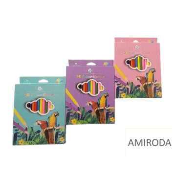 AH 36 db-os színes ceruza készlet,háromszögletű