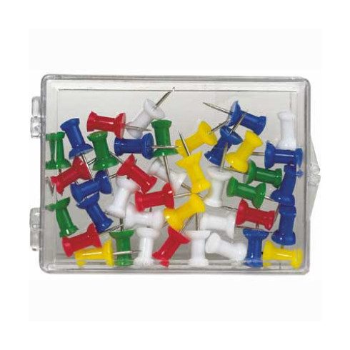 Térképtű ,színes , 50db/doboz 