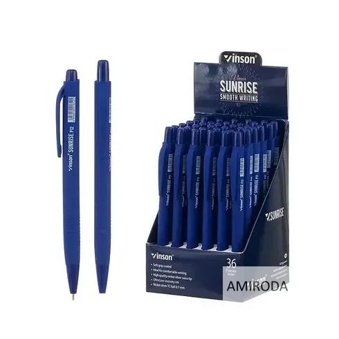 VINSON olajos zselés toll, 0.7mm, írás színe: kék