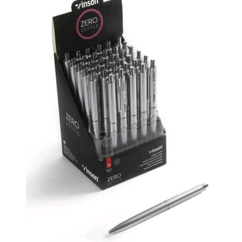 VINSON olajos zselés toll, 0,7mm, írás színe: kék