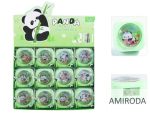 Panda dupla lyukú,csillámos-glitteres tartályos hegyező
