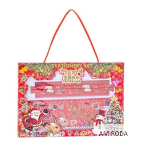 Karácsonyi 6db-os írószer szett, akár mikulás csomagba is