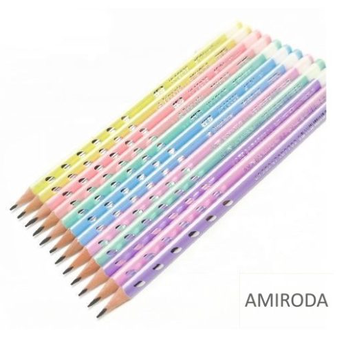 YALONG grafit HB ceruza, "sweet candy" háromszögletű test, radír nélkül, 1db