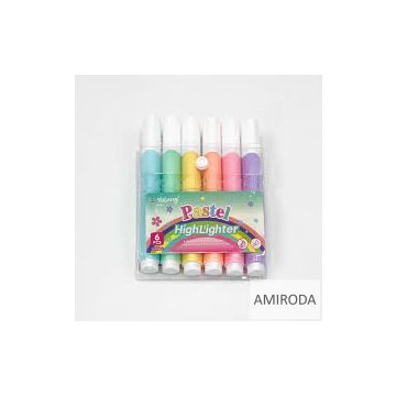 YALONG szövegkiemelő, 3szögletű, pasztell 