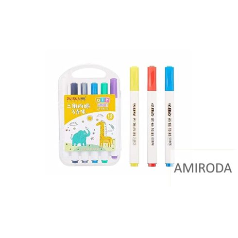 Akril marker, 12 db-os  készlet, 2mm